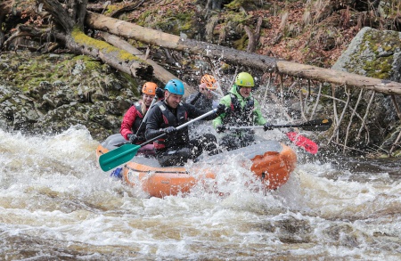 SUNDISK - rafting na Jizeře