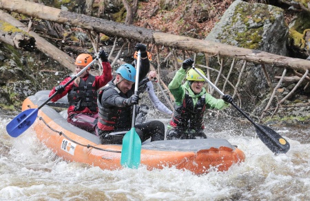 SUNDISK - rafting na Jizeře