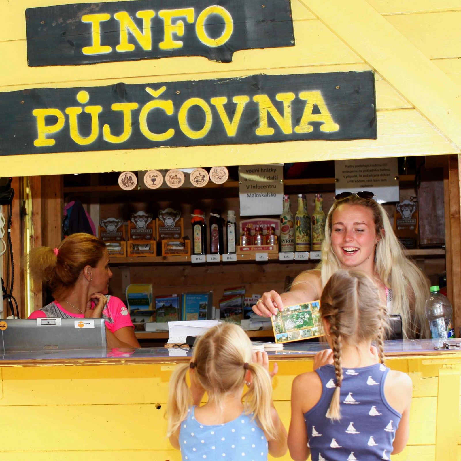 Brigáda: Pracovník infocentra / půjčovny lodí a koloběžek