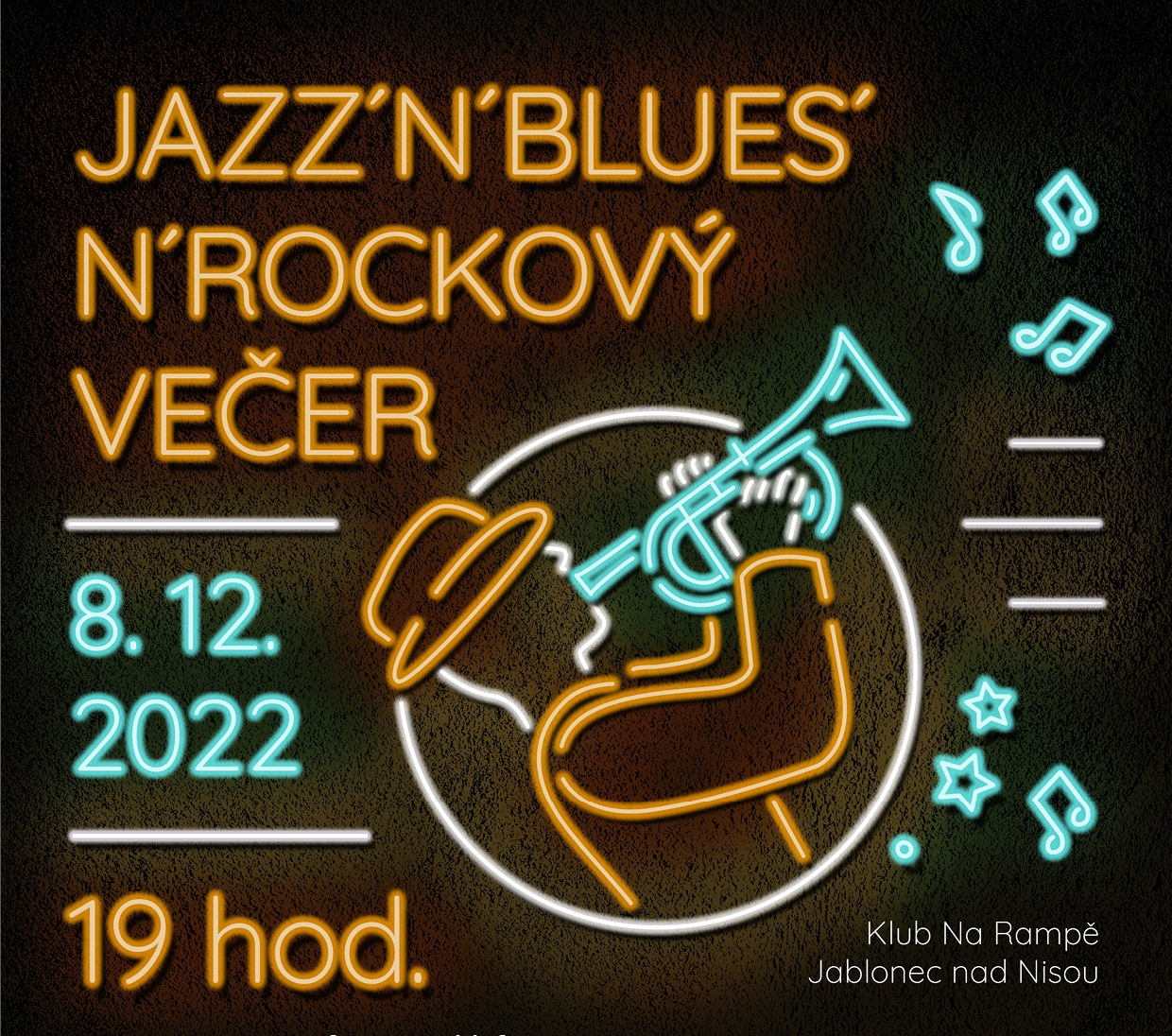 Jazz blues a rockový večer v Klubu Na Rampě